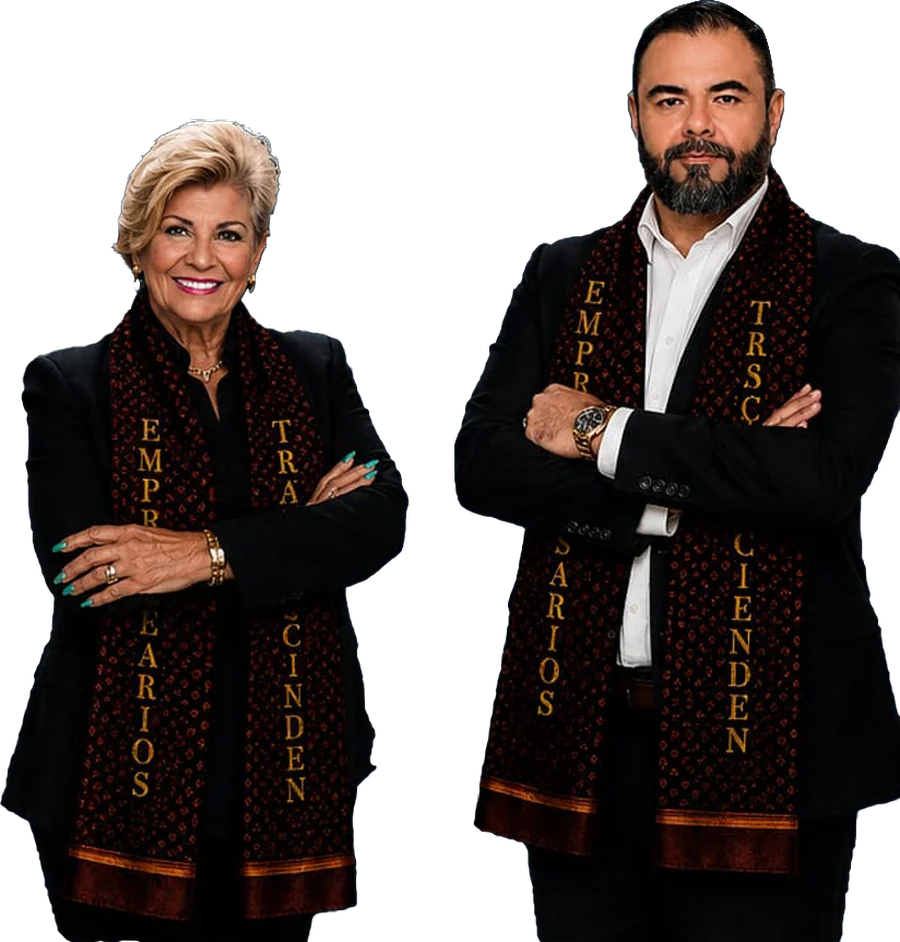 Dra. Sonia Valdés y MR. Carlos Cerda, fundadores
